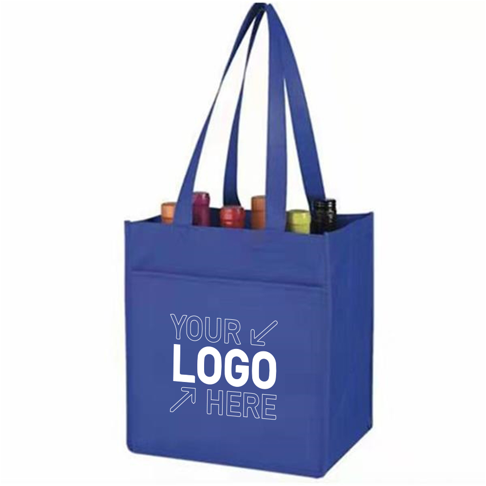 Tote Bag For 6 Wine Bottles