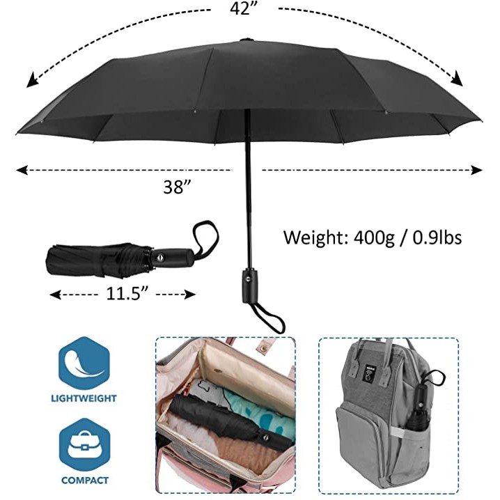 8 Ribs Automatic Umbrella 6