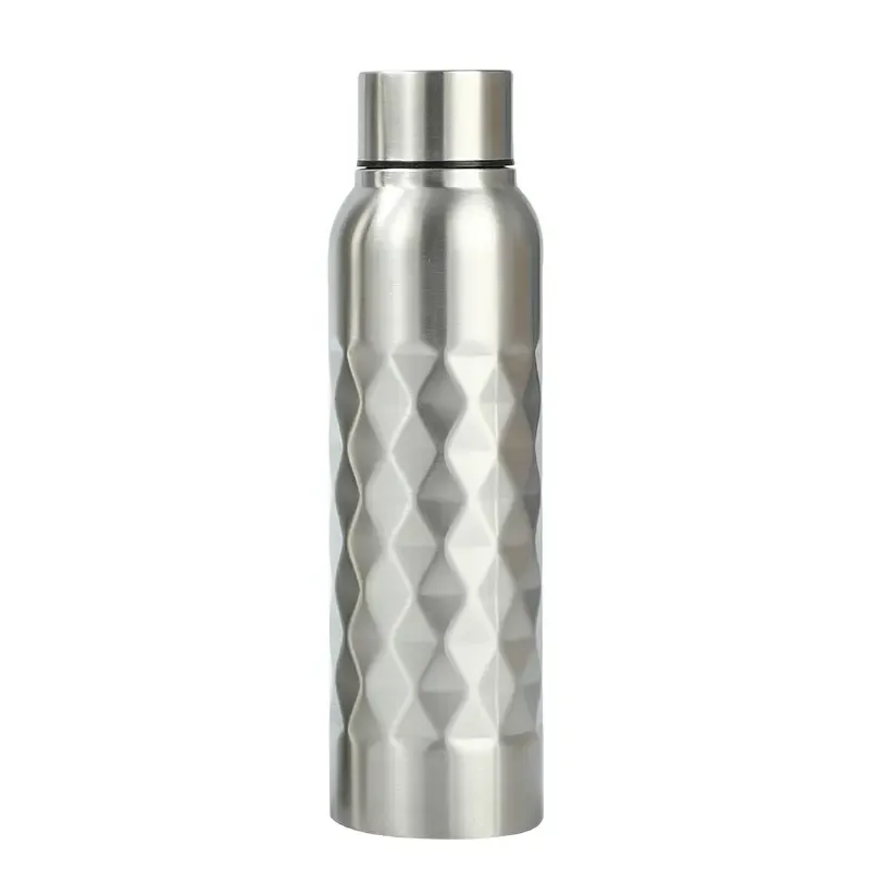 33.3Oz Stainless Steel Rhombus Water Bottle, custom water bottle with logo imprint 3