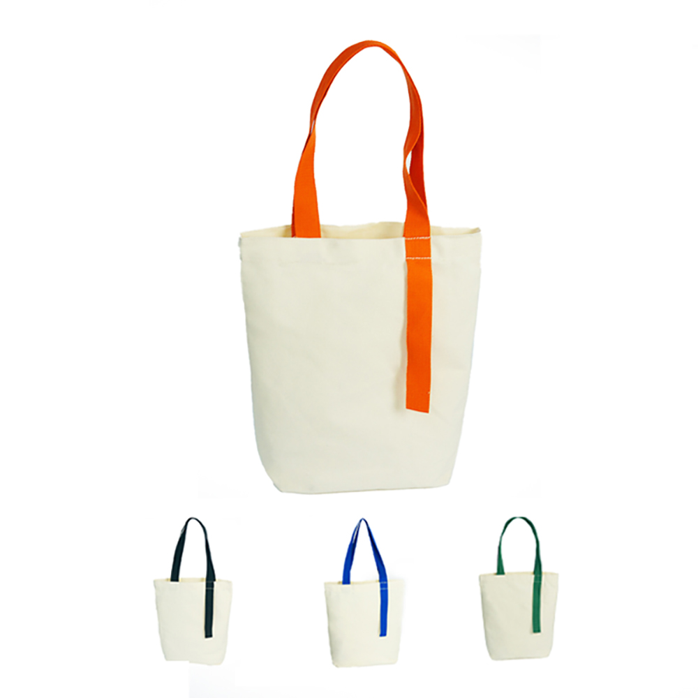 Handheld Canvas Tote Bag, custom tote bag with logo imprint 2