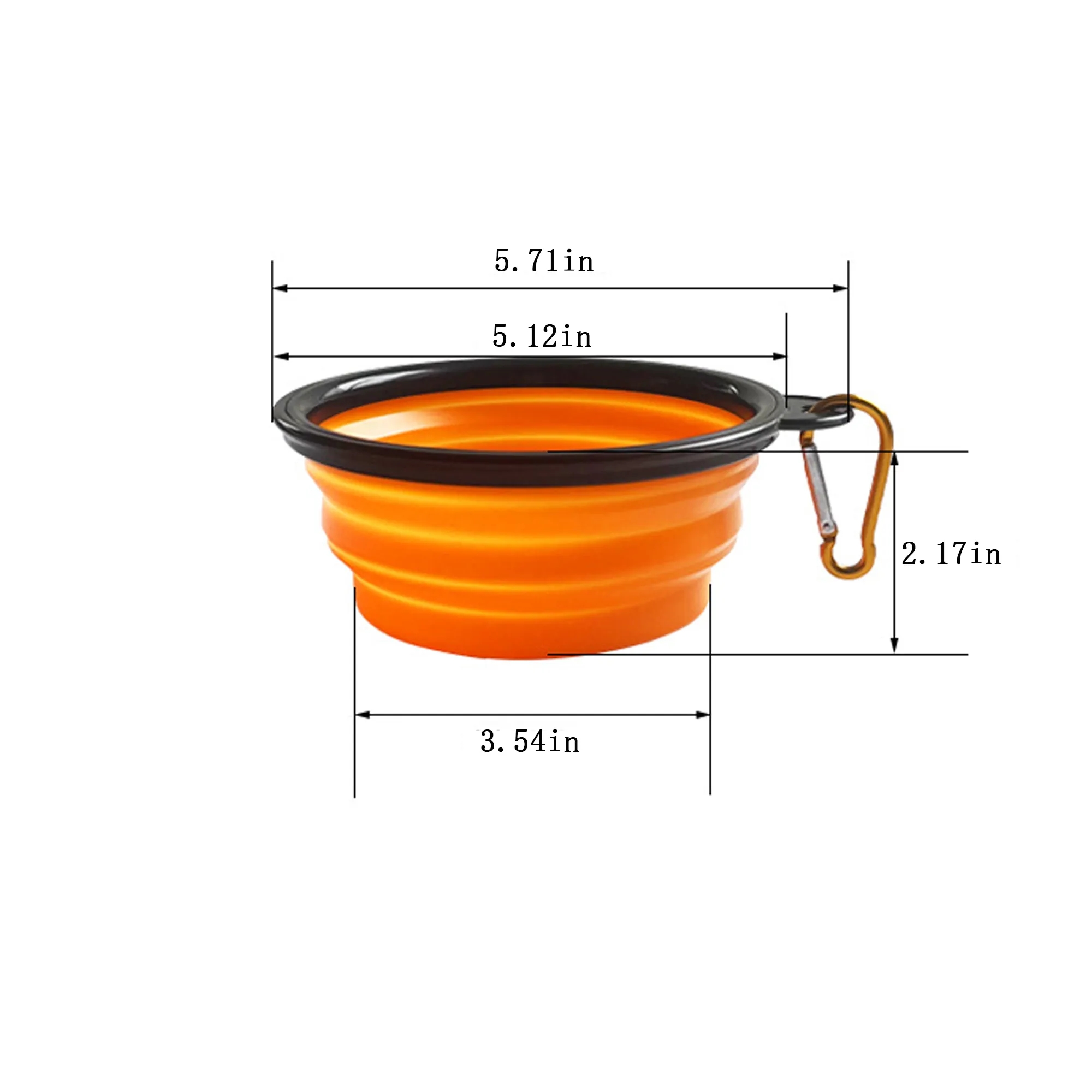 Custom Logo PetFold Silicone Bowl 5