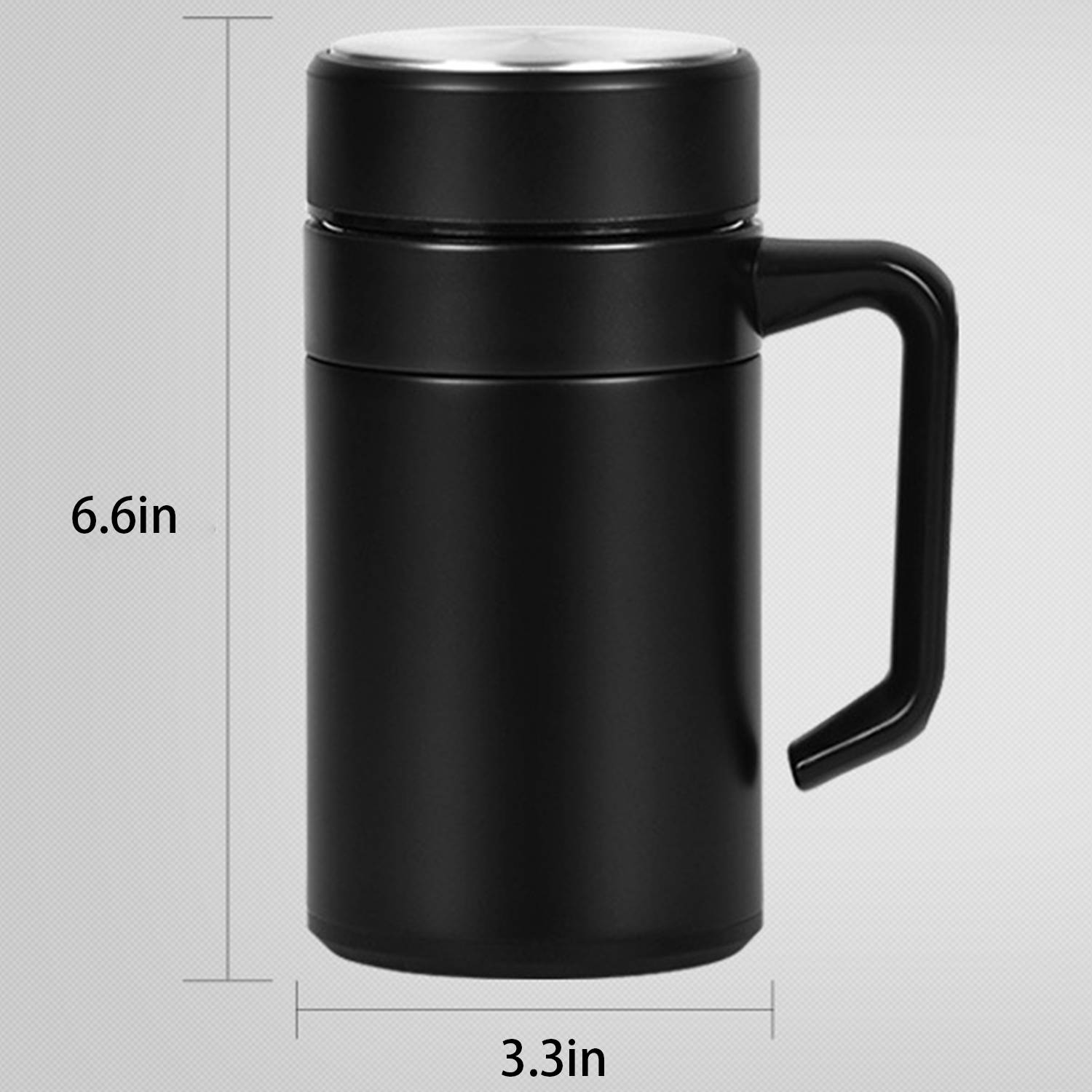 Stainless Steel Insulated Cup Customized with Handle 2