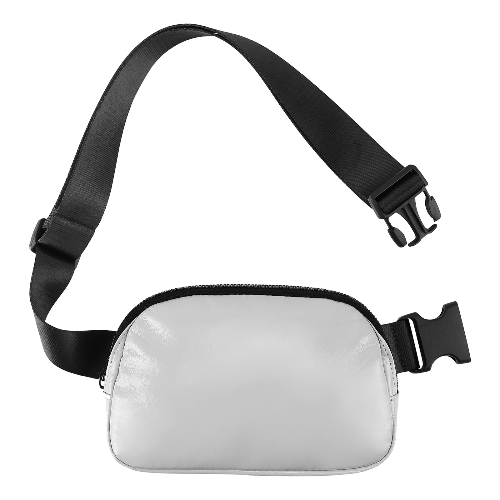 Waterproof Outdoor Leisure Leather Waist Bag Crossbody Bag 2