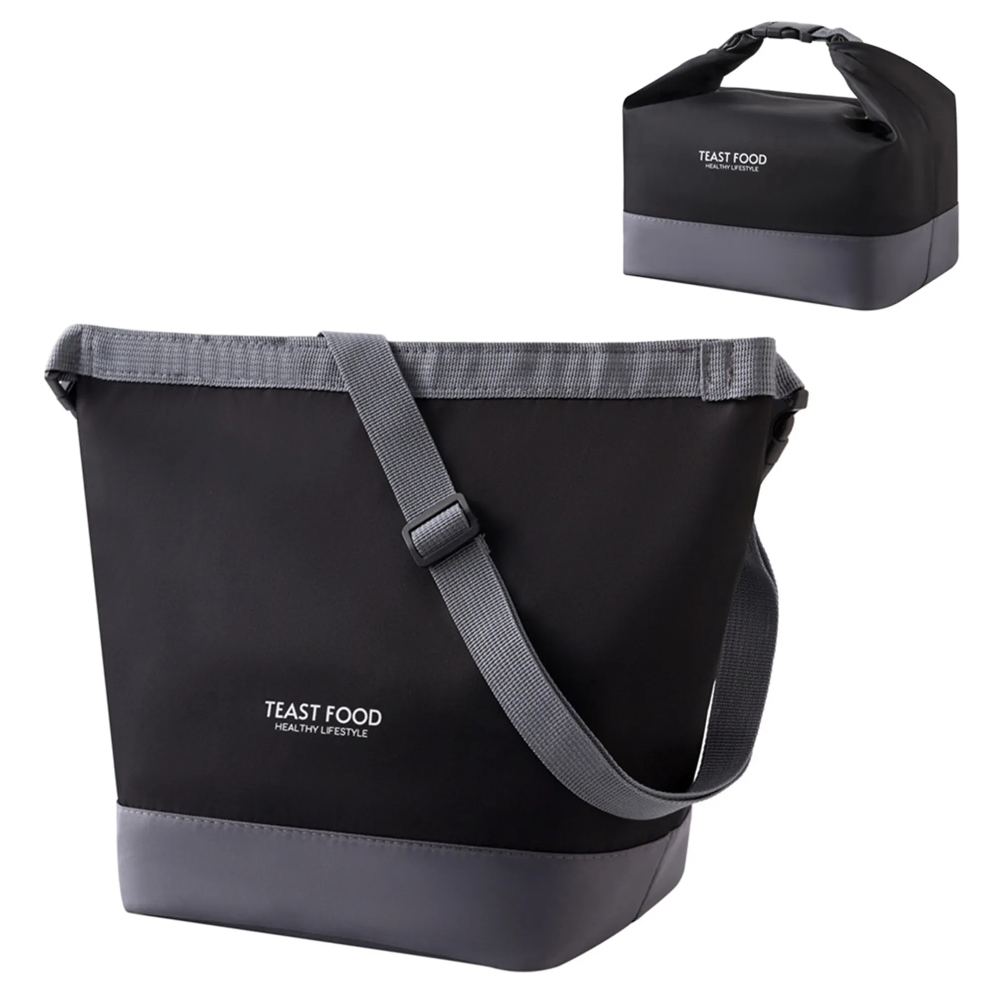 Insulated Lunch Bag With Strap 2