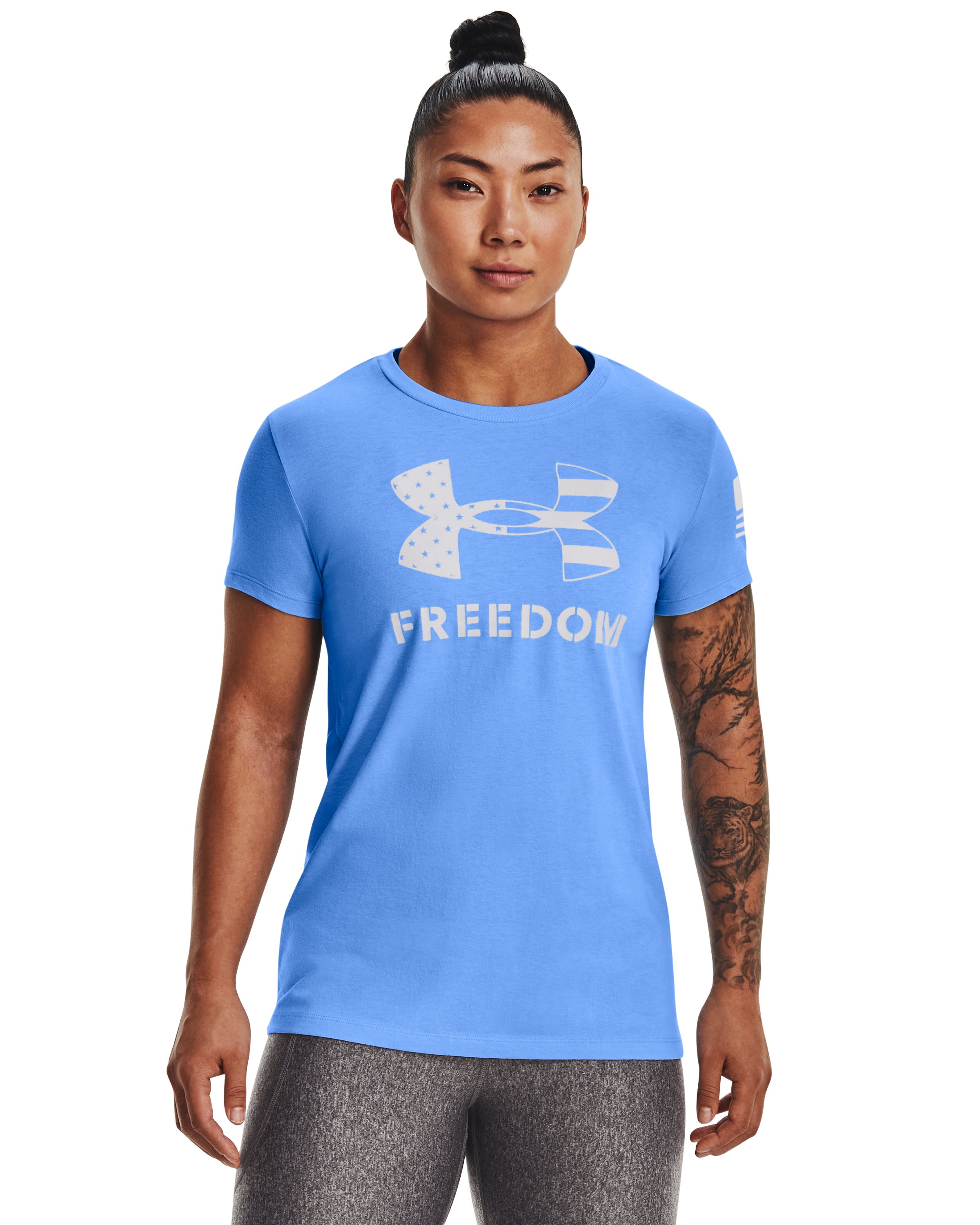 UA Freedom Logo Women's T-Shirt 7