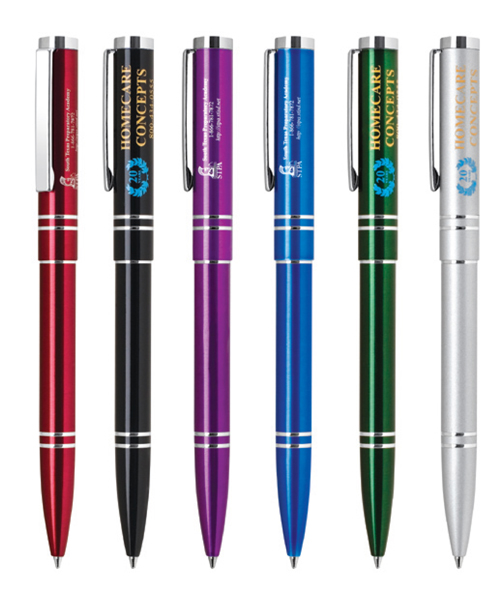 Brett Click Aluminum Ballpoint Pen 2