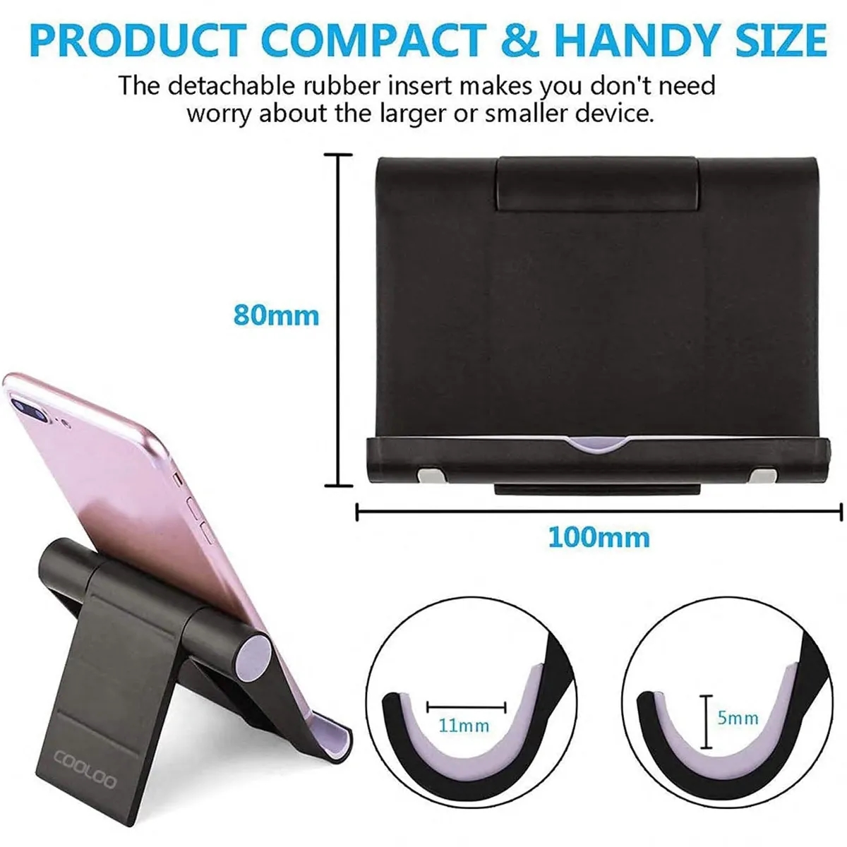 Foldable Phone/Tablet Desktop Stand Holder 5