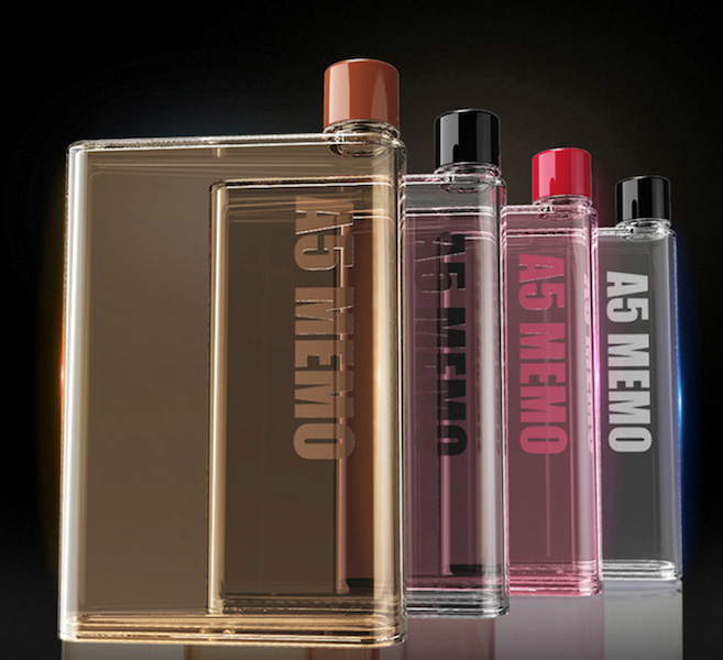 15 Oz Stylish Tetragonal A5 Tritan Water Bottle 3