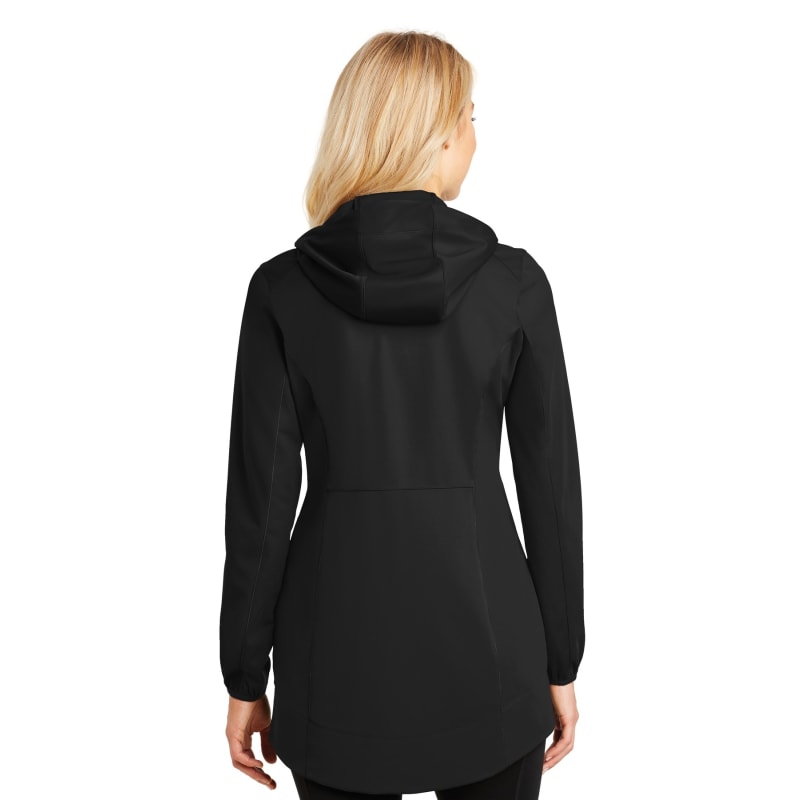 Port Authority Women's Active Hooded Soft Shell Jacket. 12