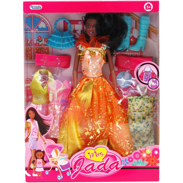 Mrs. Jada Doll with Accessories 11.5"