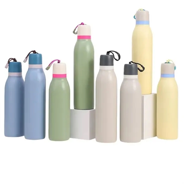 18 oz Insulated Sports Water Bottle with Macaron Color 5