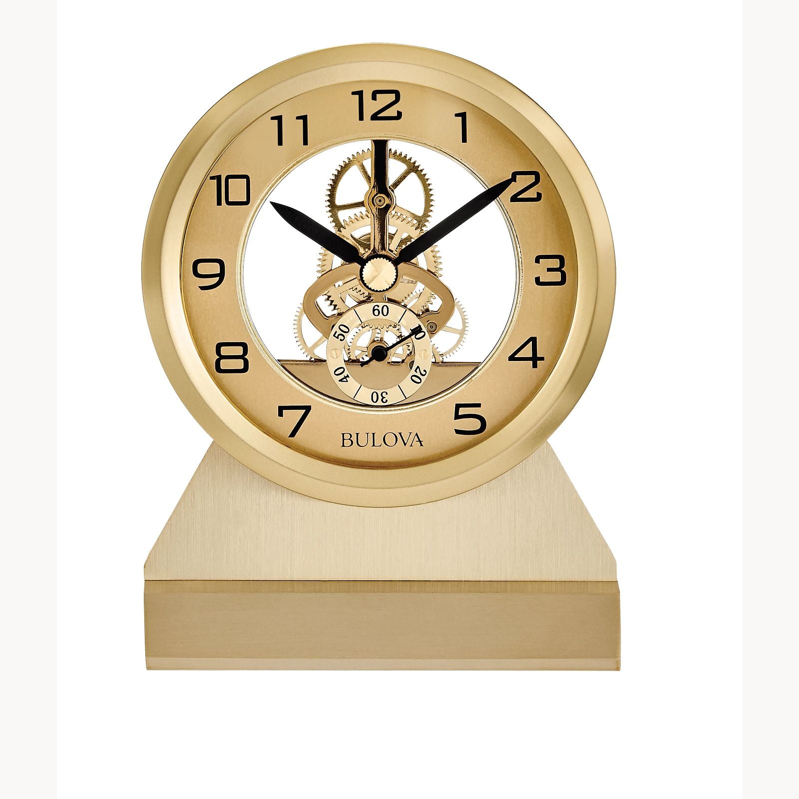 5.25"X4" The Golden Eye Clock By Bulova 1