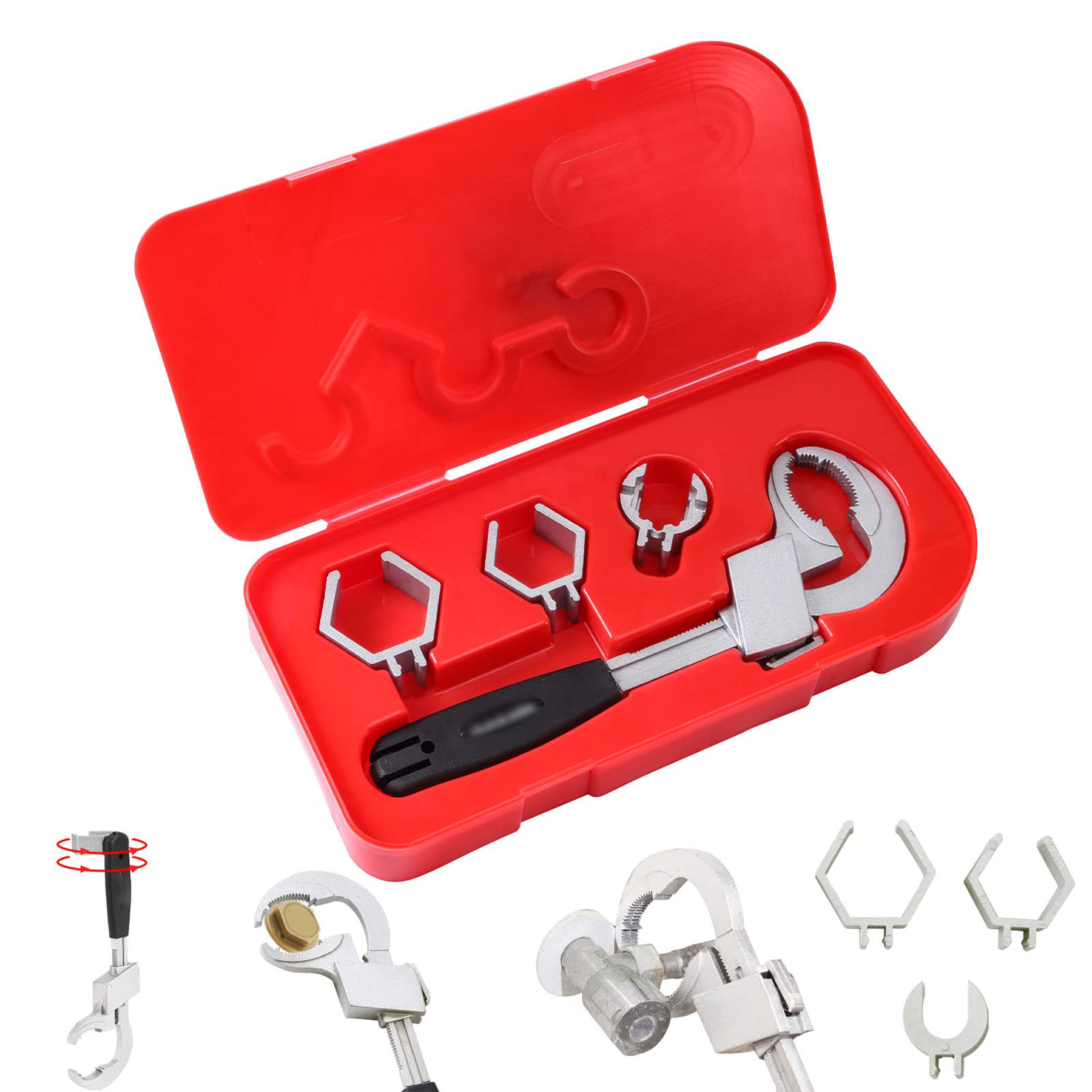 Universal Adjustable Double-ended Wrench 2