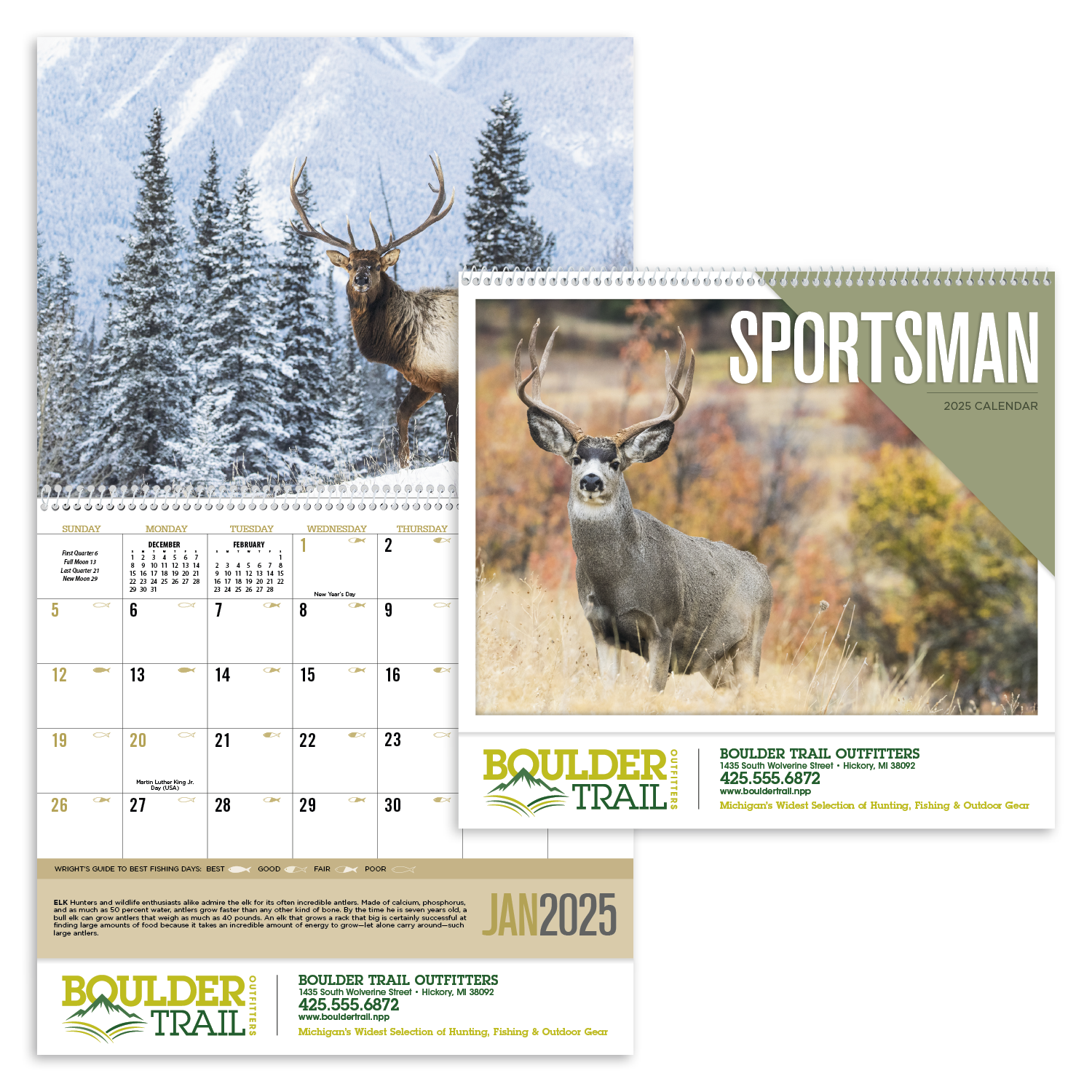 Triumph® Calendars Sportsman Calendar 13