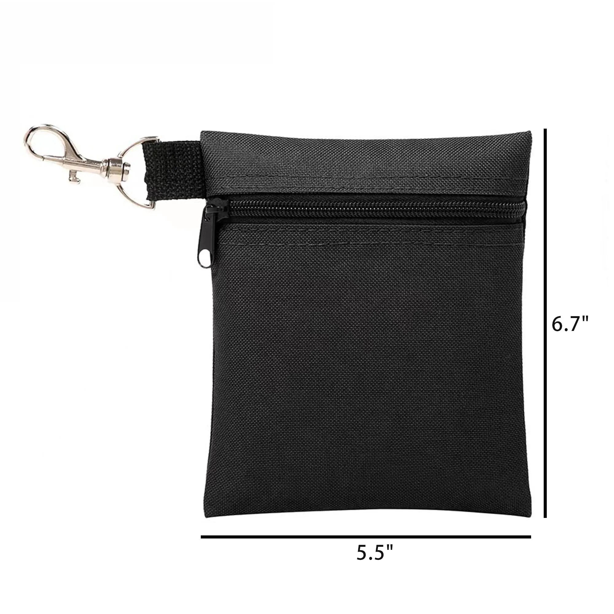 Zipper Golf Ball Pouch 4