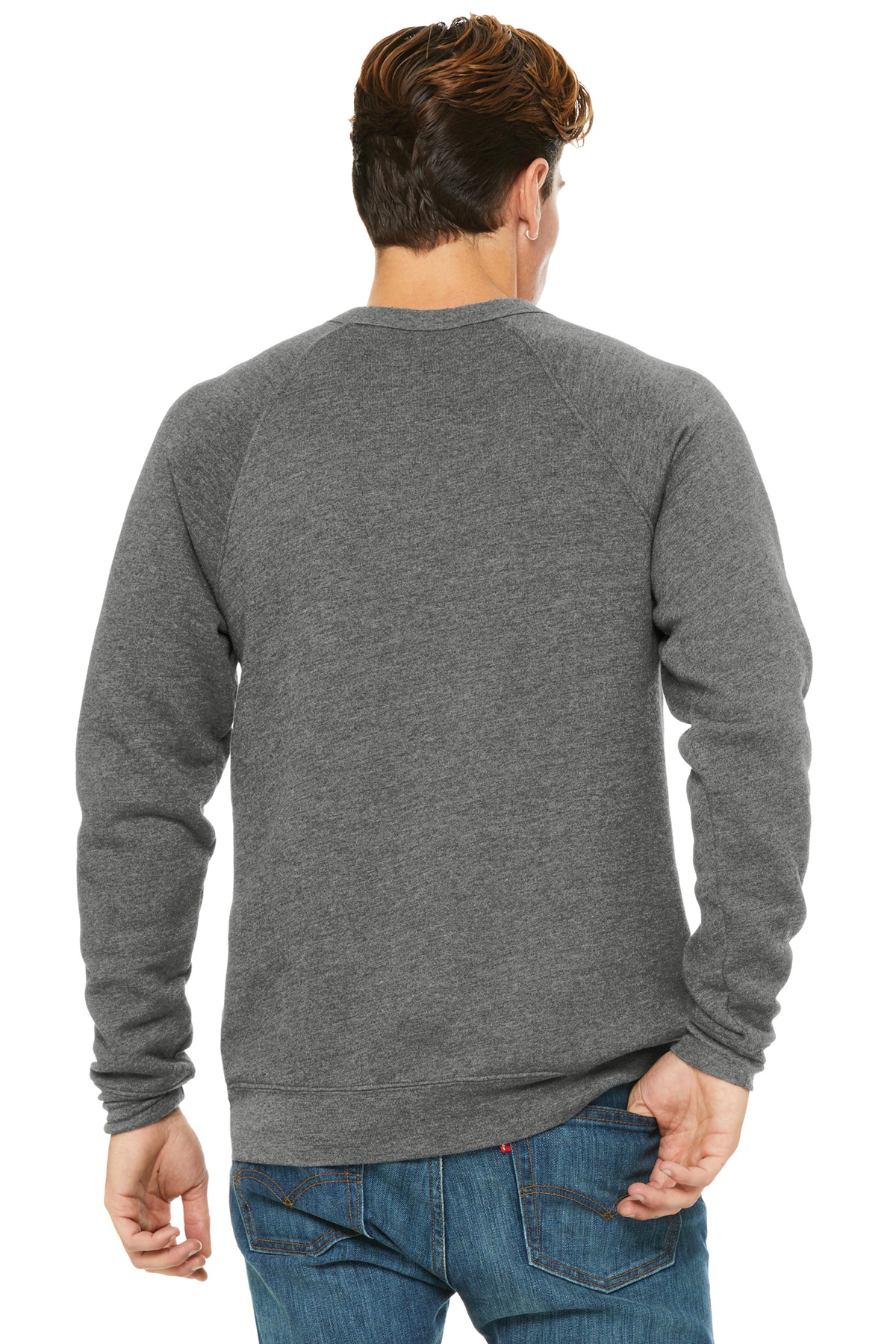 BELLA+CANVAS® Unisex Sponge Fleece Raglan Sweatshirt 11