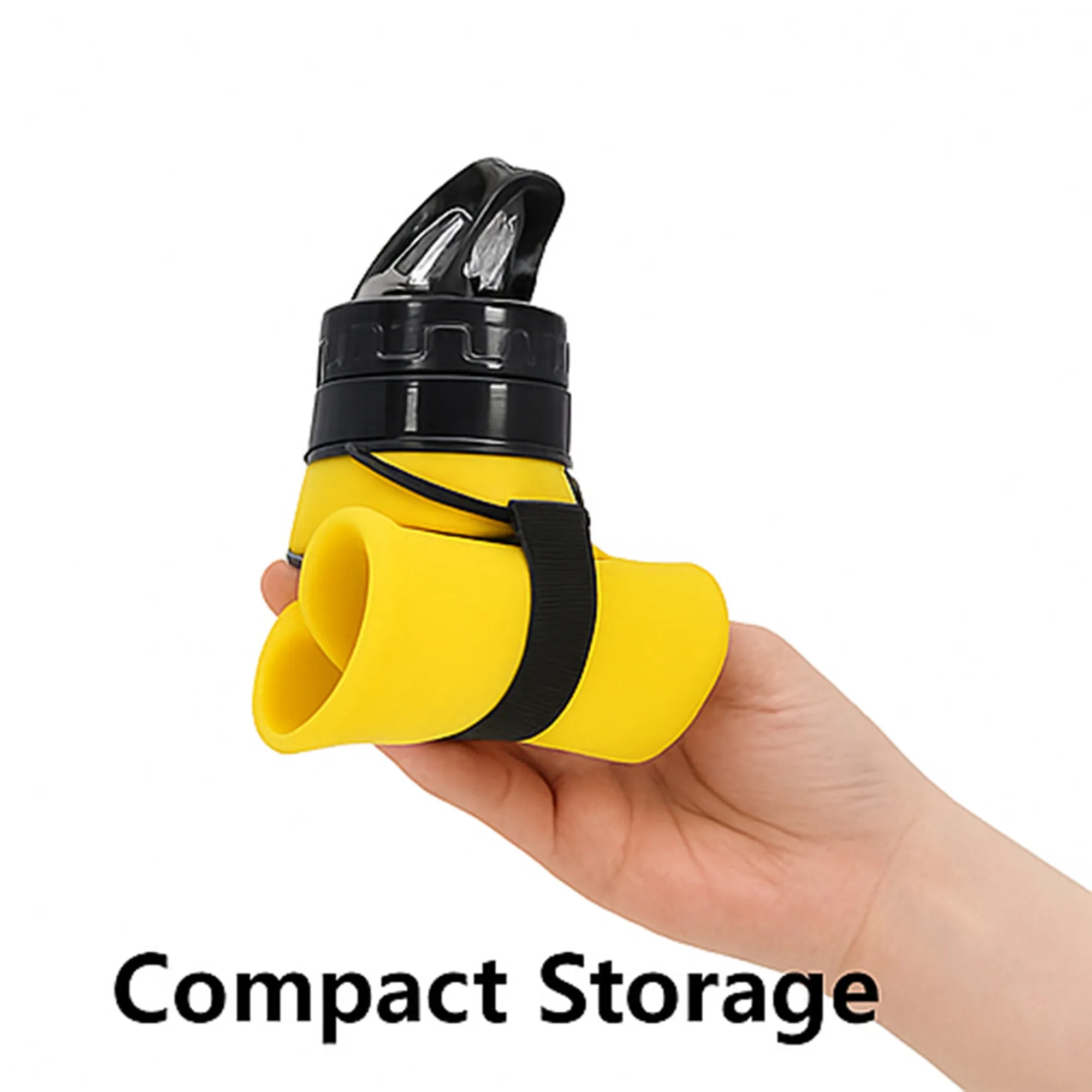 Collapsible Travel Water Bottle 20oz 8