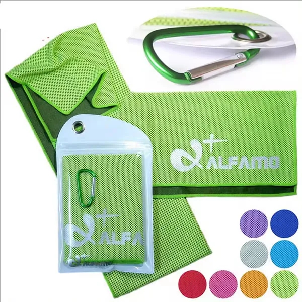 Cooling Towel in Water Resistant Pouch 1