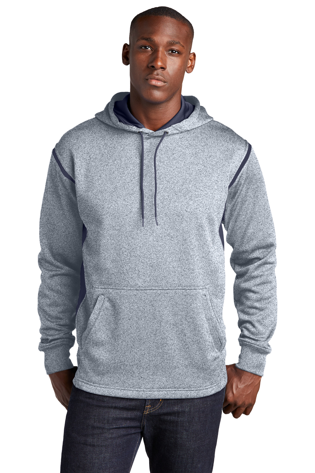 Sport-Tek Tech Fleece Colorblock Hooded Sweatshirt. F246 12