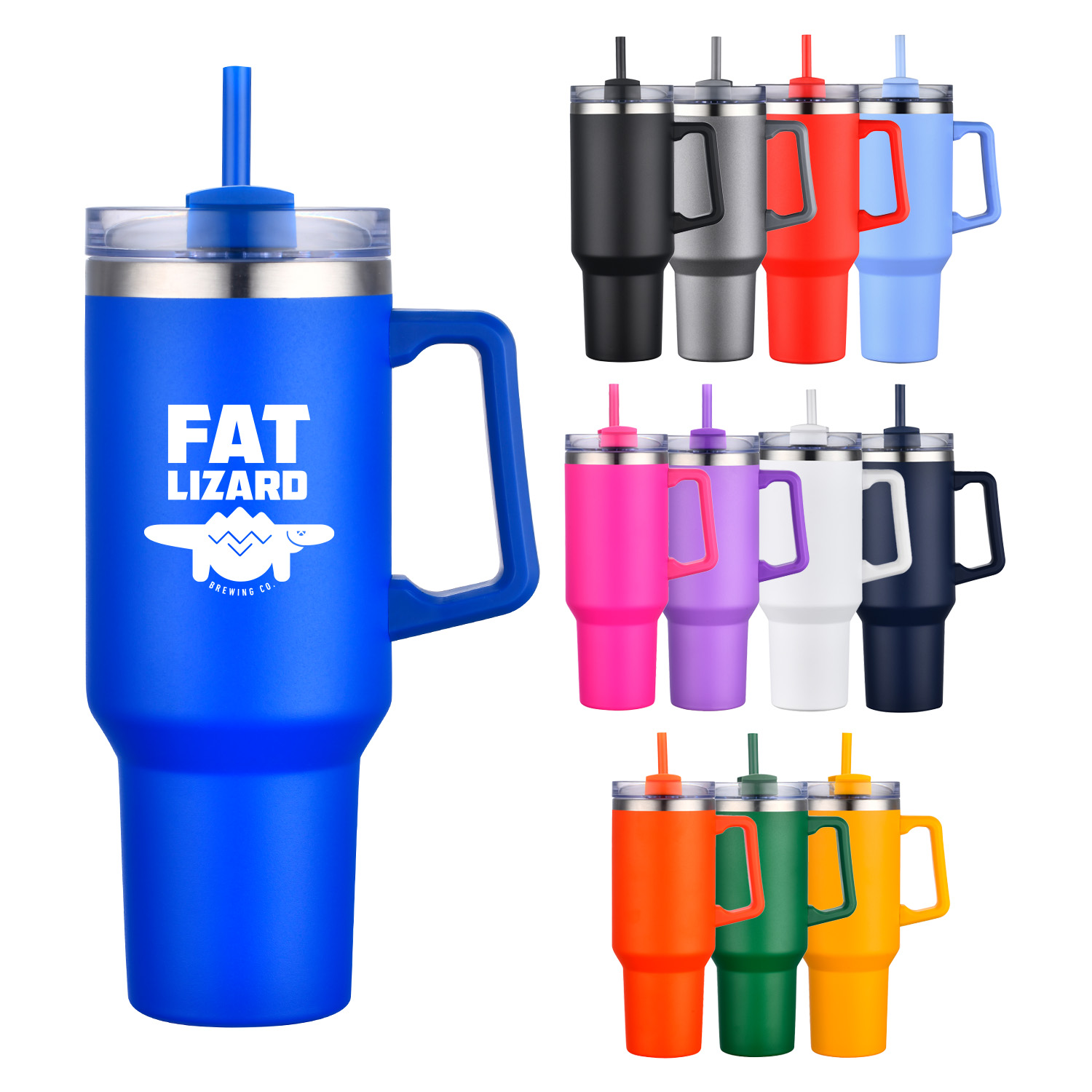 Big Stan 40 oz Travel Mug with Straw