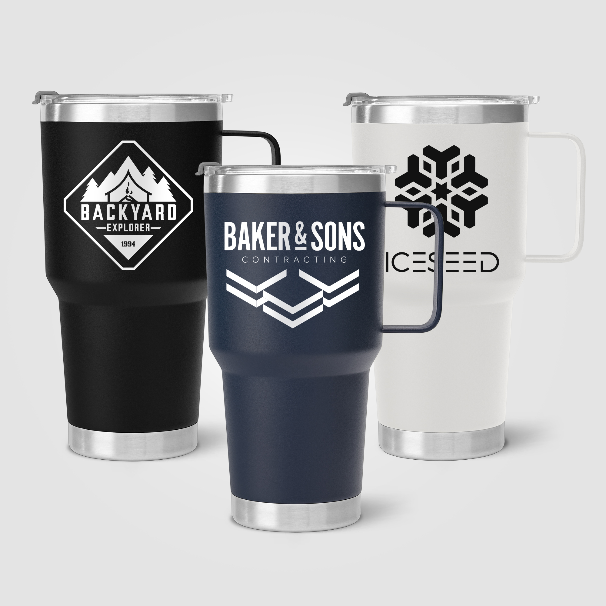 Anchorage Pro - 30 oz. Double-Wall Recycled Stainless Steel Tumbler 9