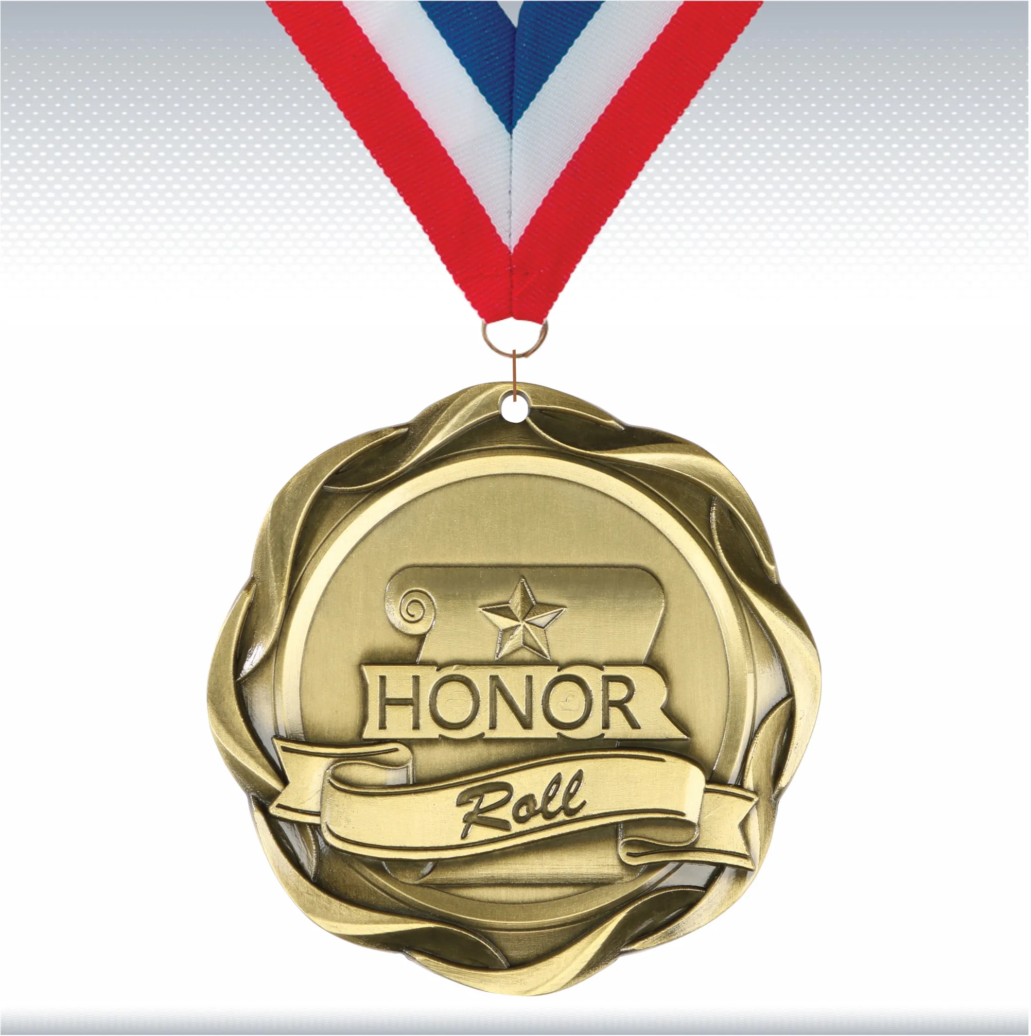 3" Fusion Honor Roll Medal 5