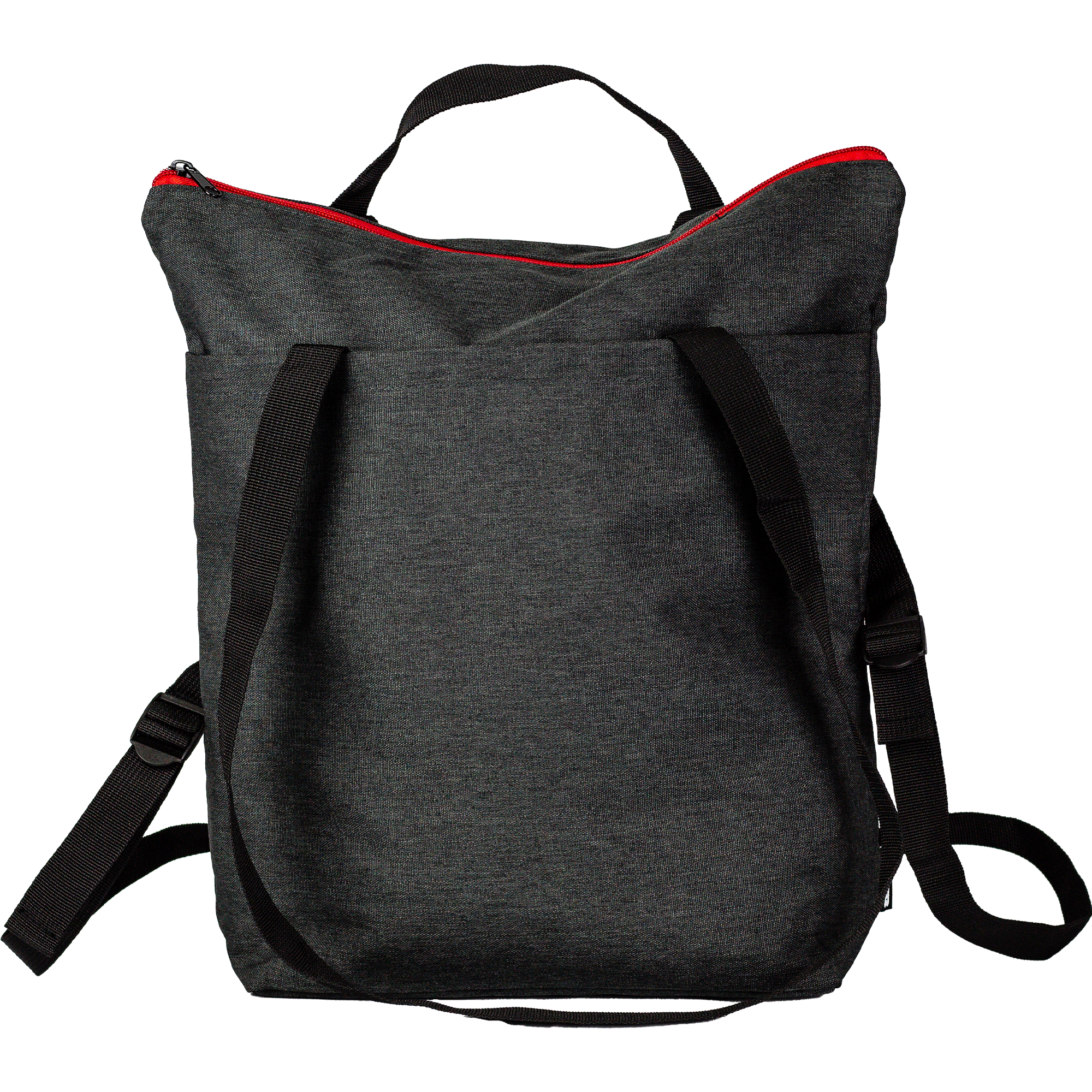 Eco-Conscious 10" x 4" x 15"RPET Tote/Backpack 4