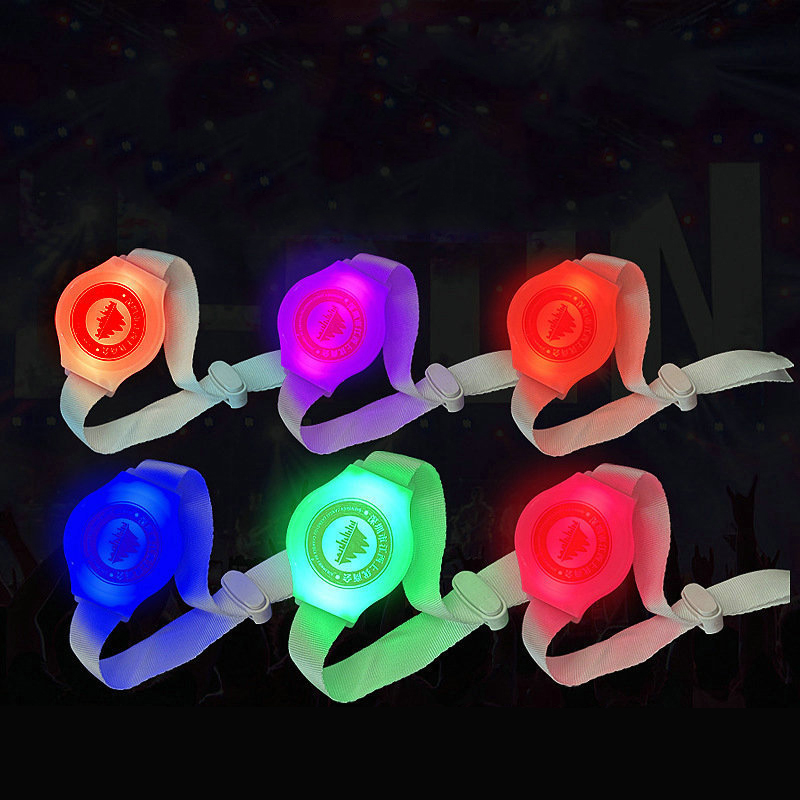 Custom Fashion Assorted Color LED Bracelet 4