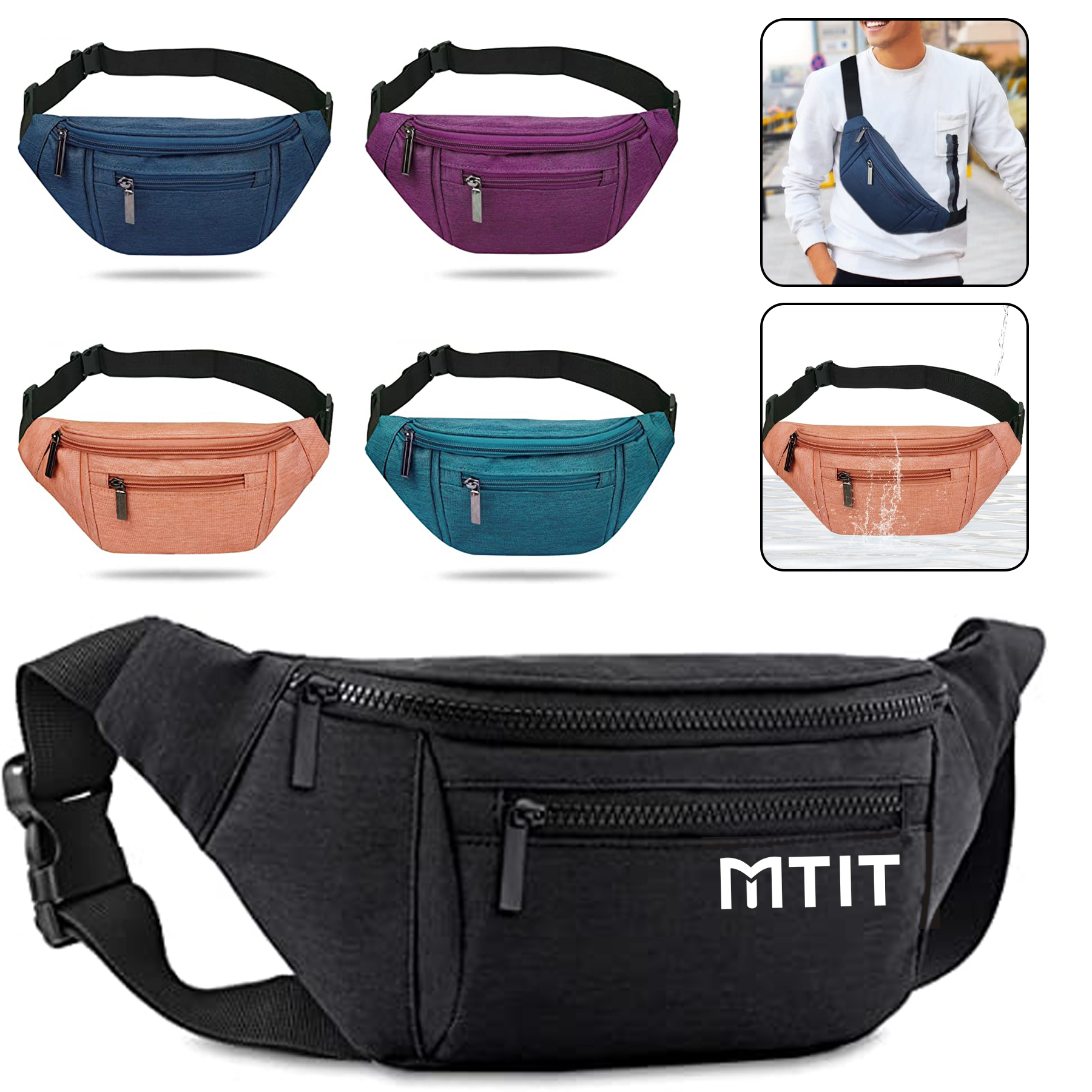 Crossbody Waist Bag Pack 2