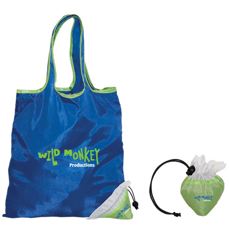 Drawstring Folding Tote 2
