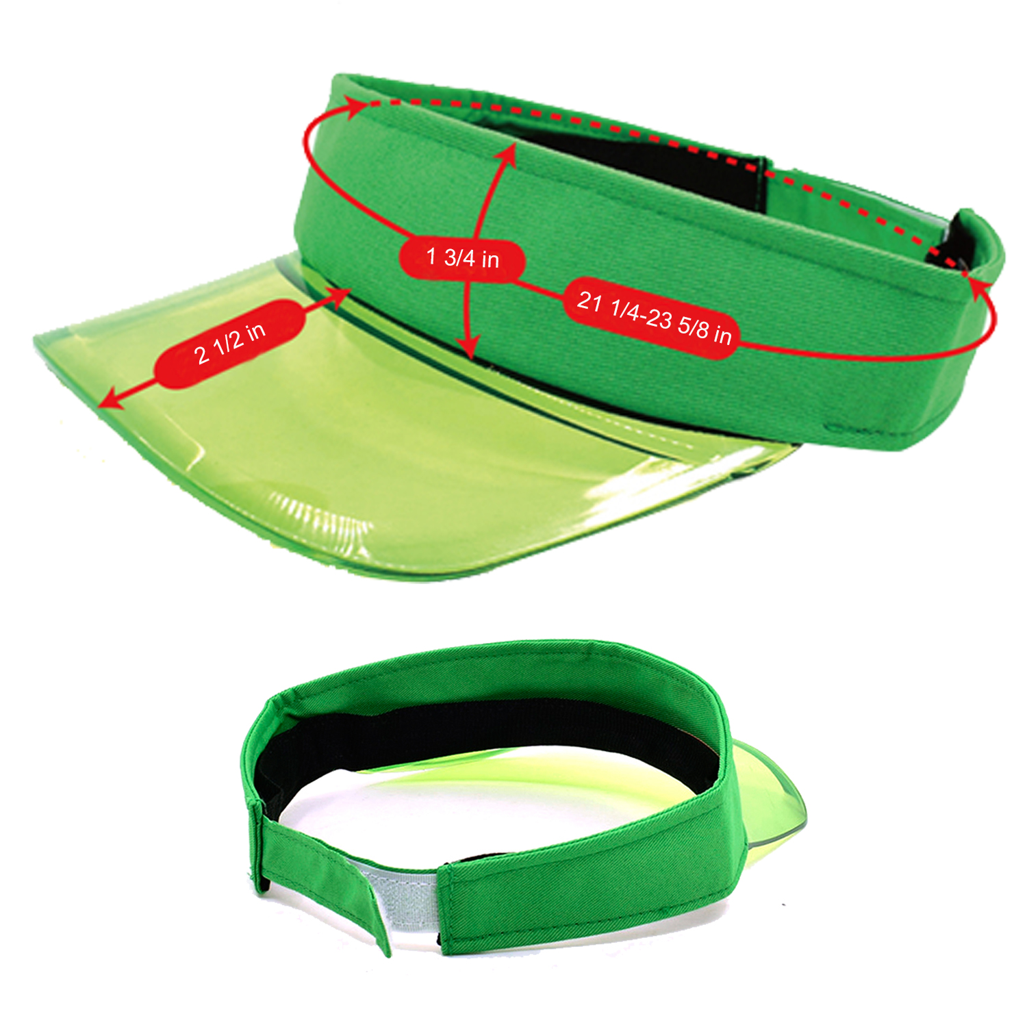 Transparent Sun Visor Cap 2