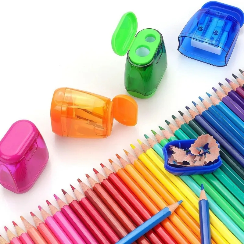 Plastic Double-Hole Pencil Sharpener 2