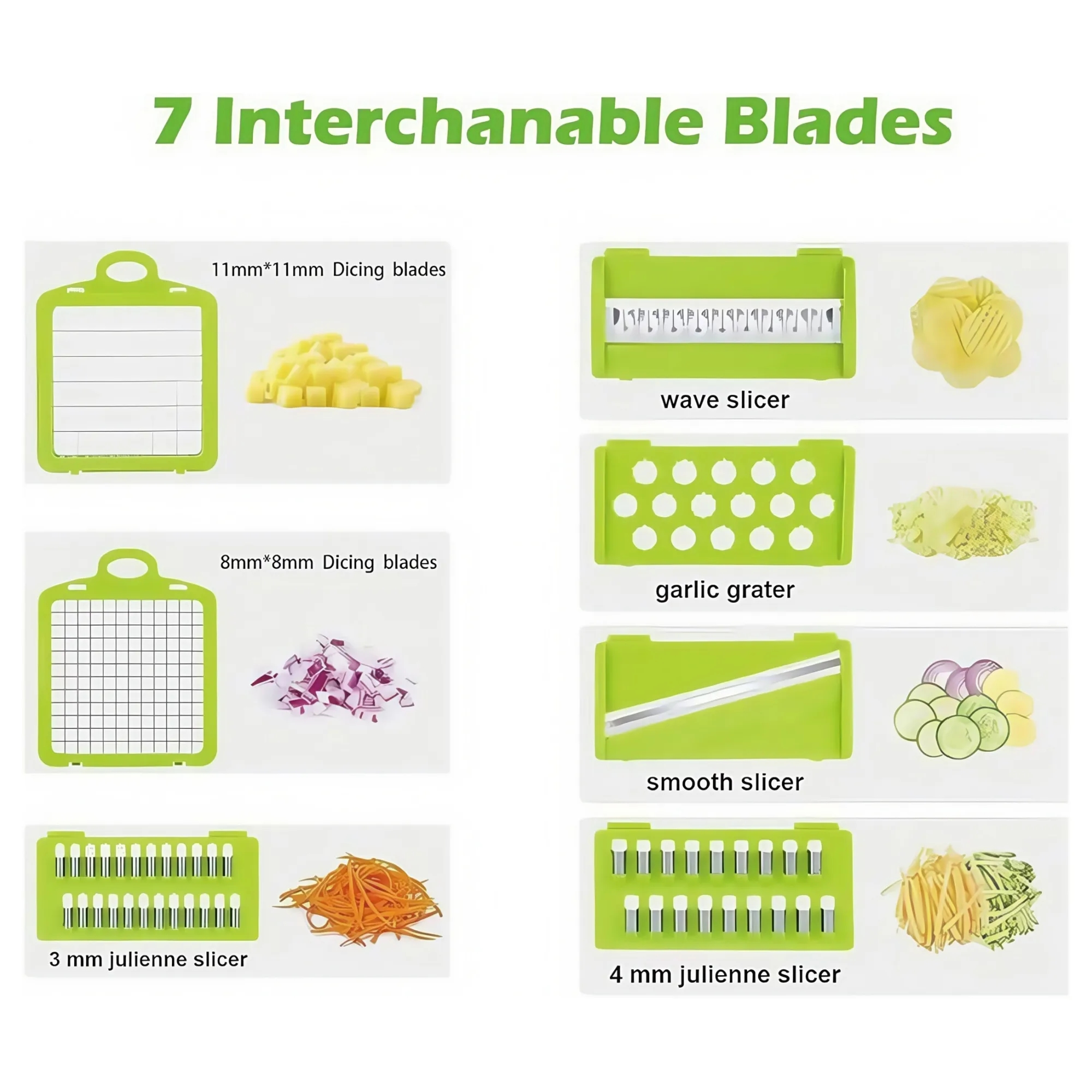 15 in1 Multifunctional Vegetable Chopper 5