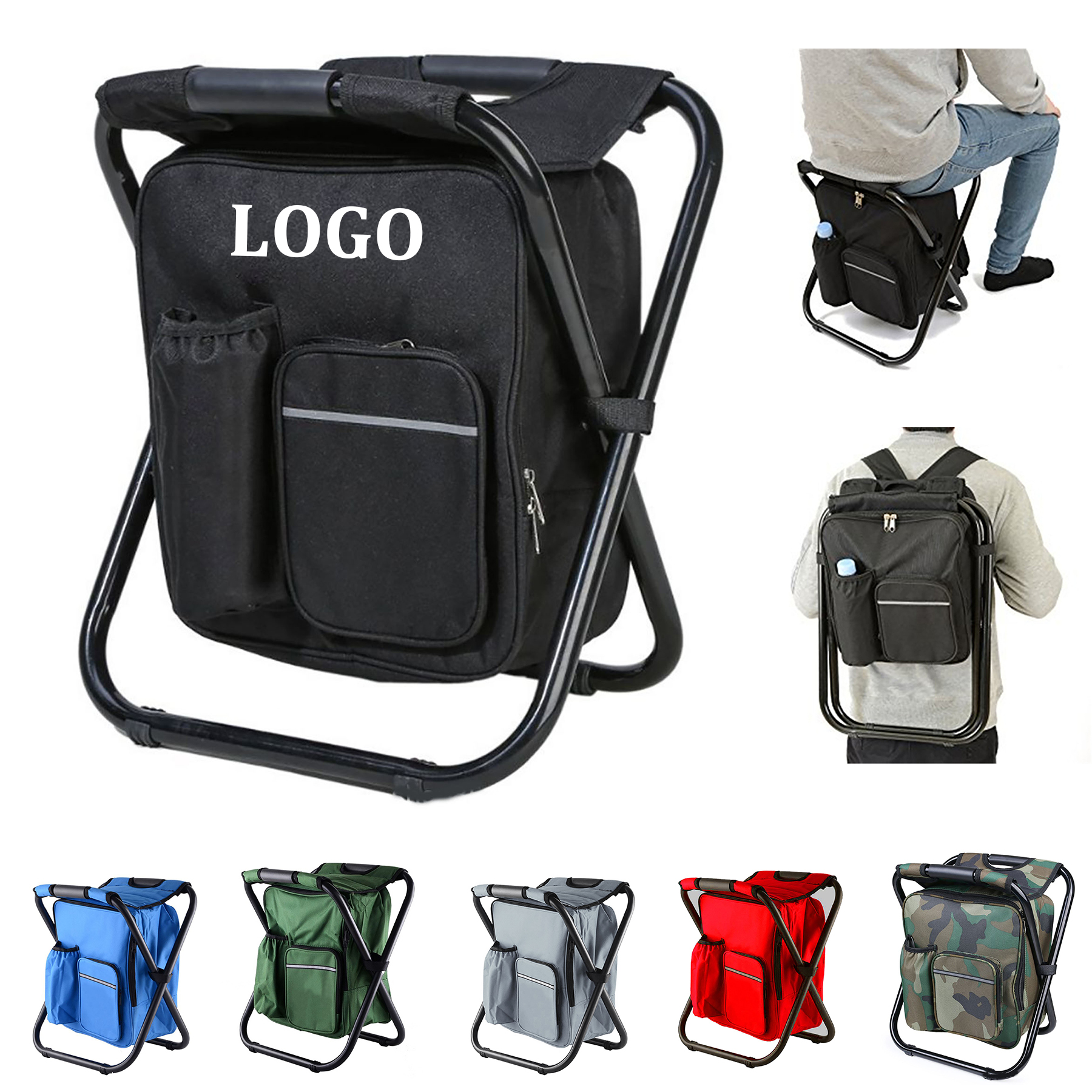 3 in 1 Cooler Backpack Chair 5