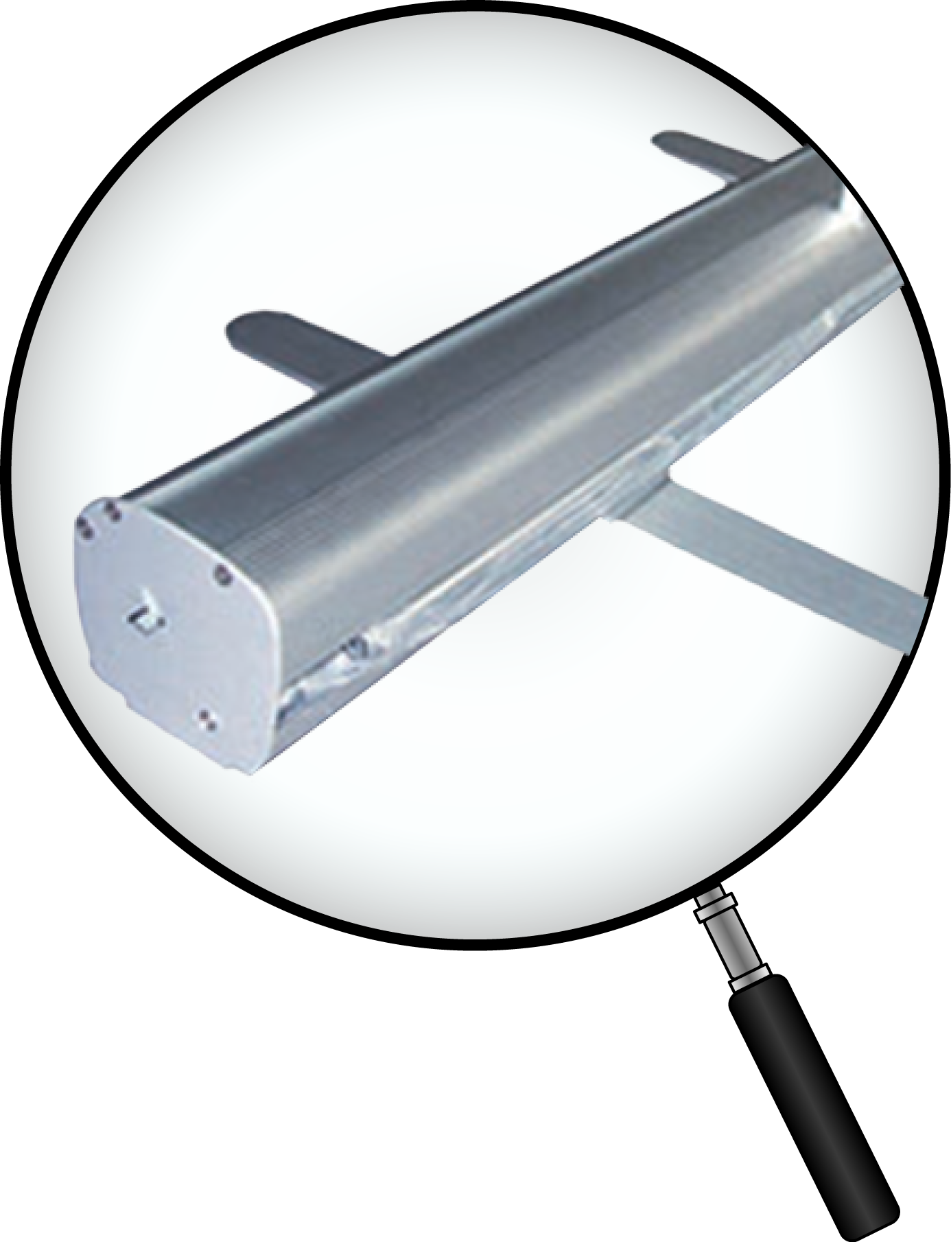 FRAME Promo Retractable Banner 33.5"x80" 2