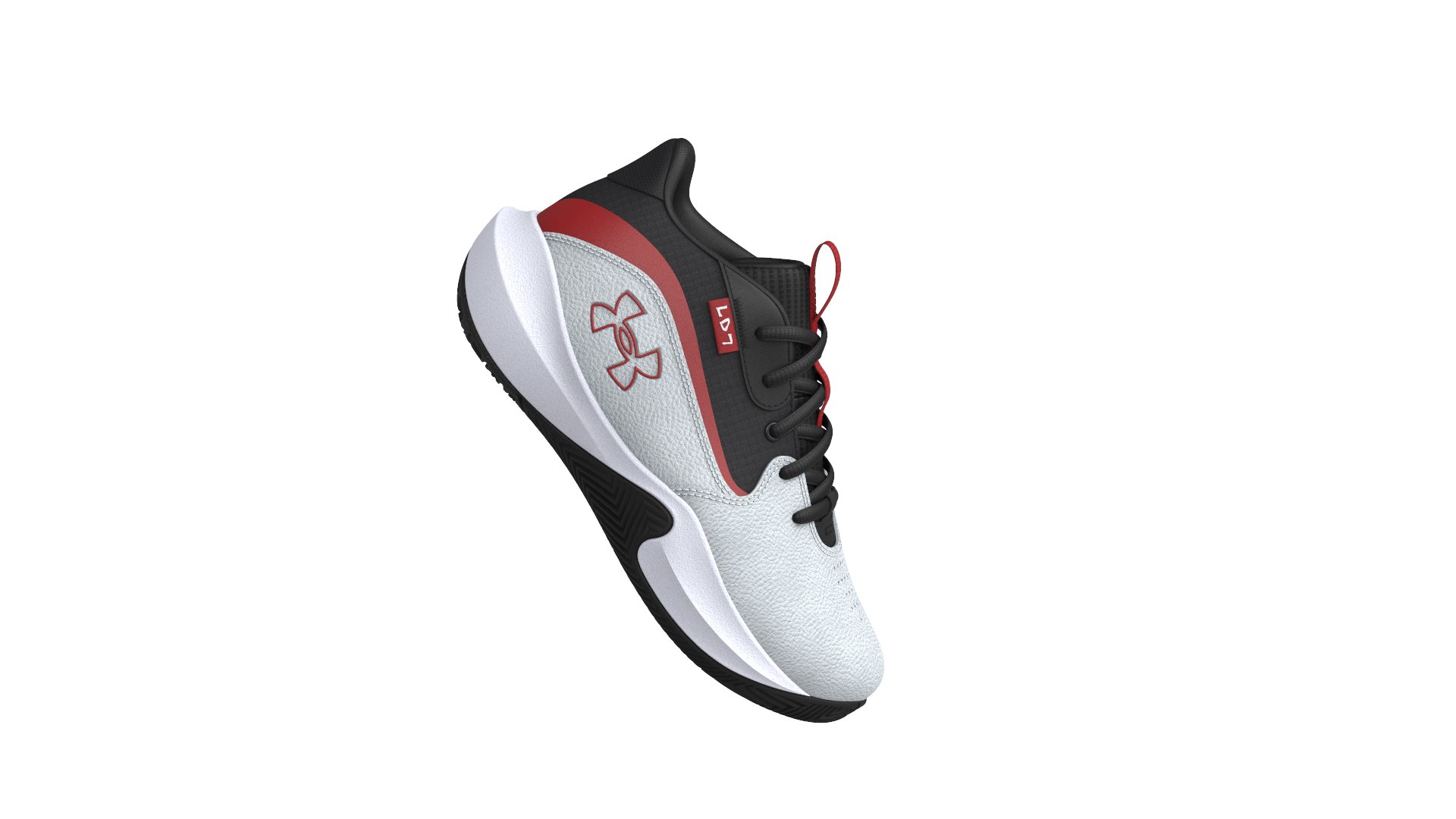 UA Lockdown 7 Pre-School Basketball Shoes 10