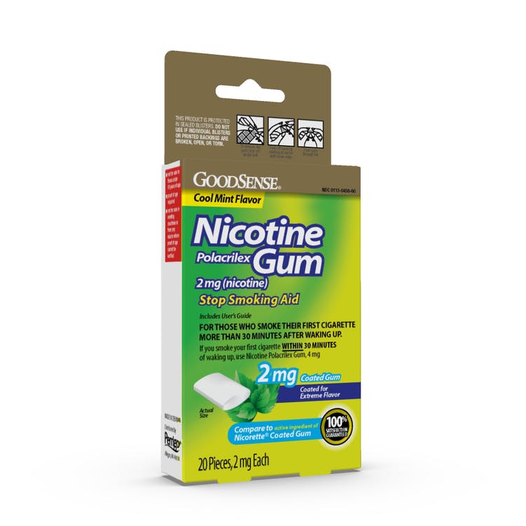 Nicotine Gum - 2 mg Mint 20 Pack 1