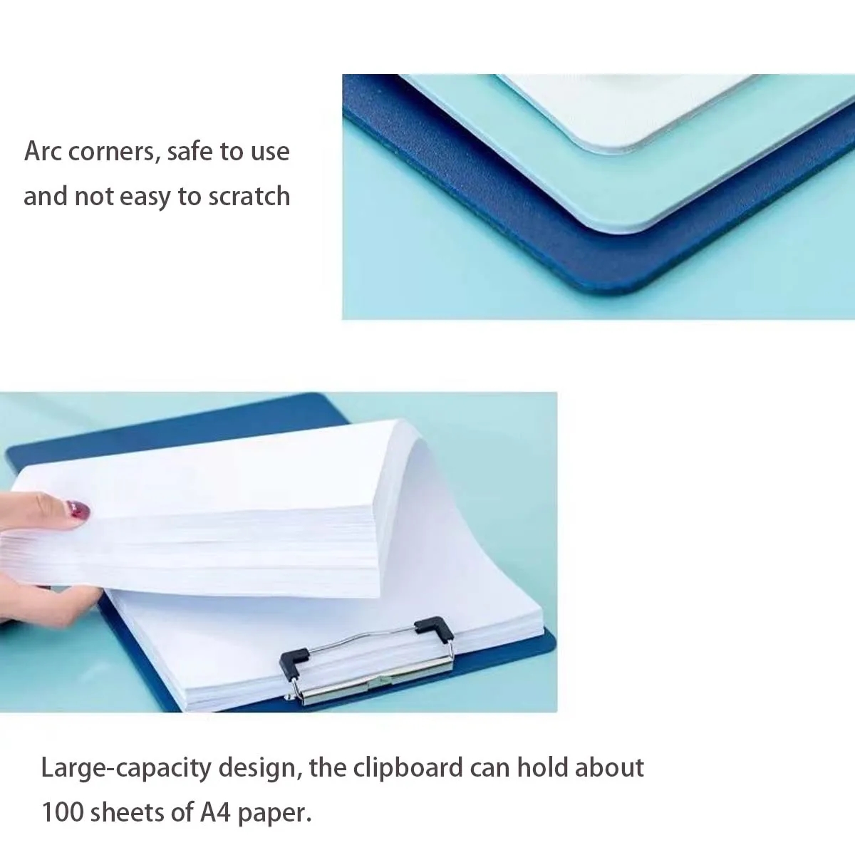 Assorted Color Office Clipboard 5