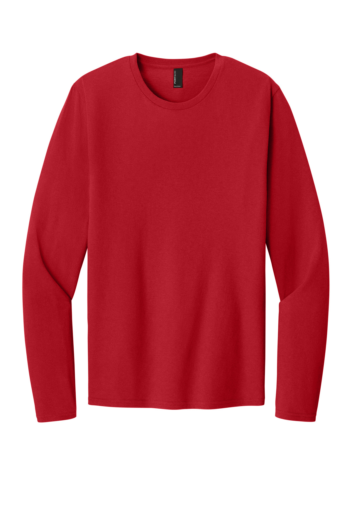 Port & Co Easy Cotton Long Sleeve Tee PC43LS 74