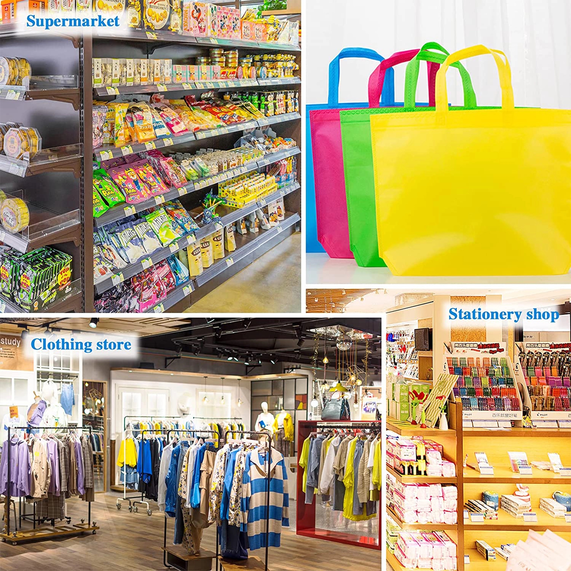 Non Woven Grocery Tote Bag MOQ100 5