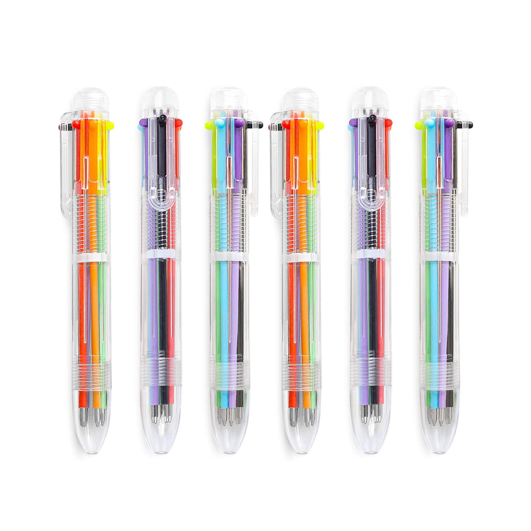 6 In 1 Retractable Multicolor Ballpoint Pen 1