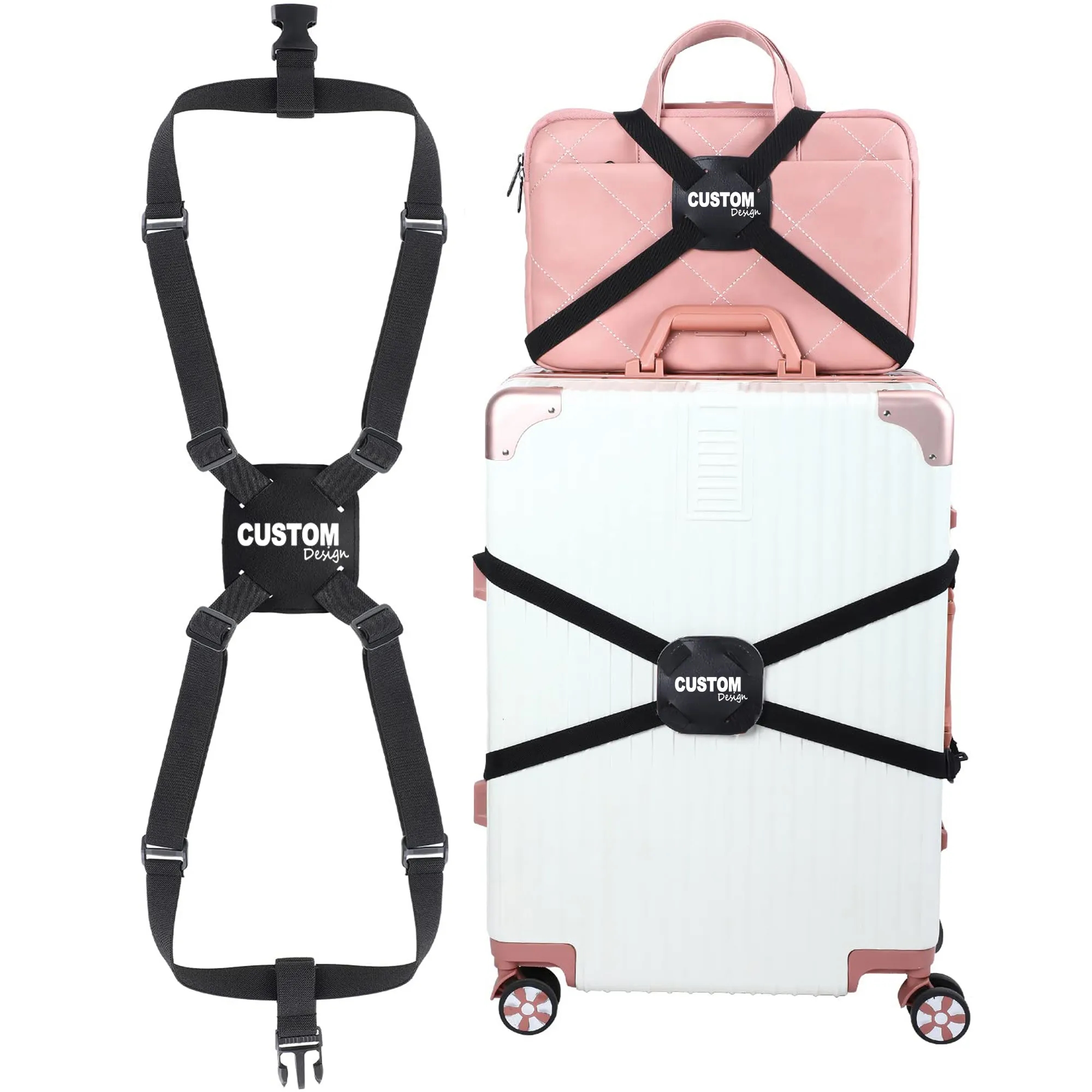 Adjustable Luggage Cross Strap Belts 2