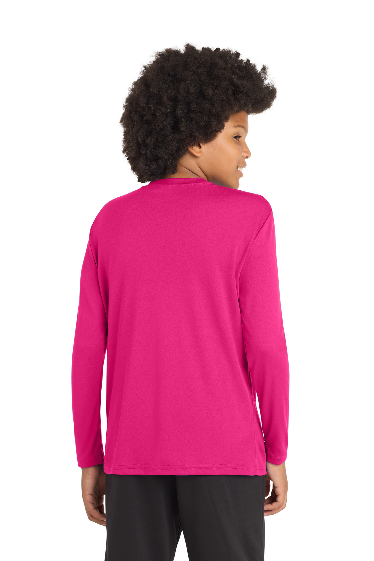 Sport-Tek Youth Long Sleeve PosiCharge Competitor Tee. YST350LS 1