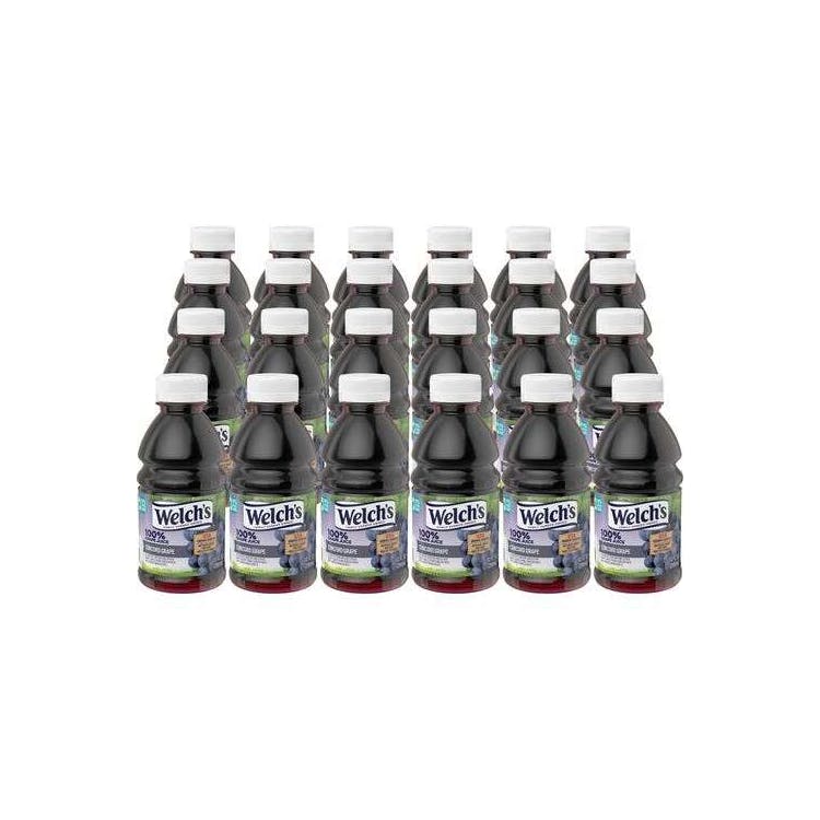 Welch's 100 Percent Grape Juice - 24 10 oz bottles 2