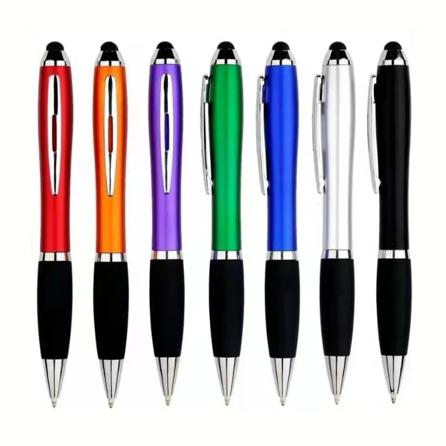 Custom Colorful Gourd-shape Touch Screen Twist Ballpoint Pen 2