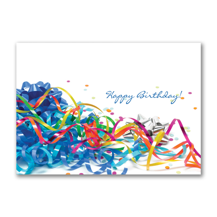 Party Confetti Birthday Card 2