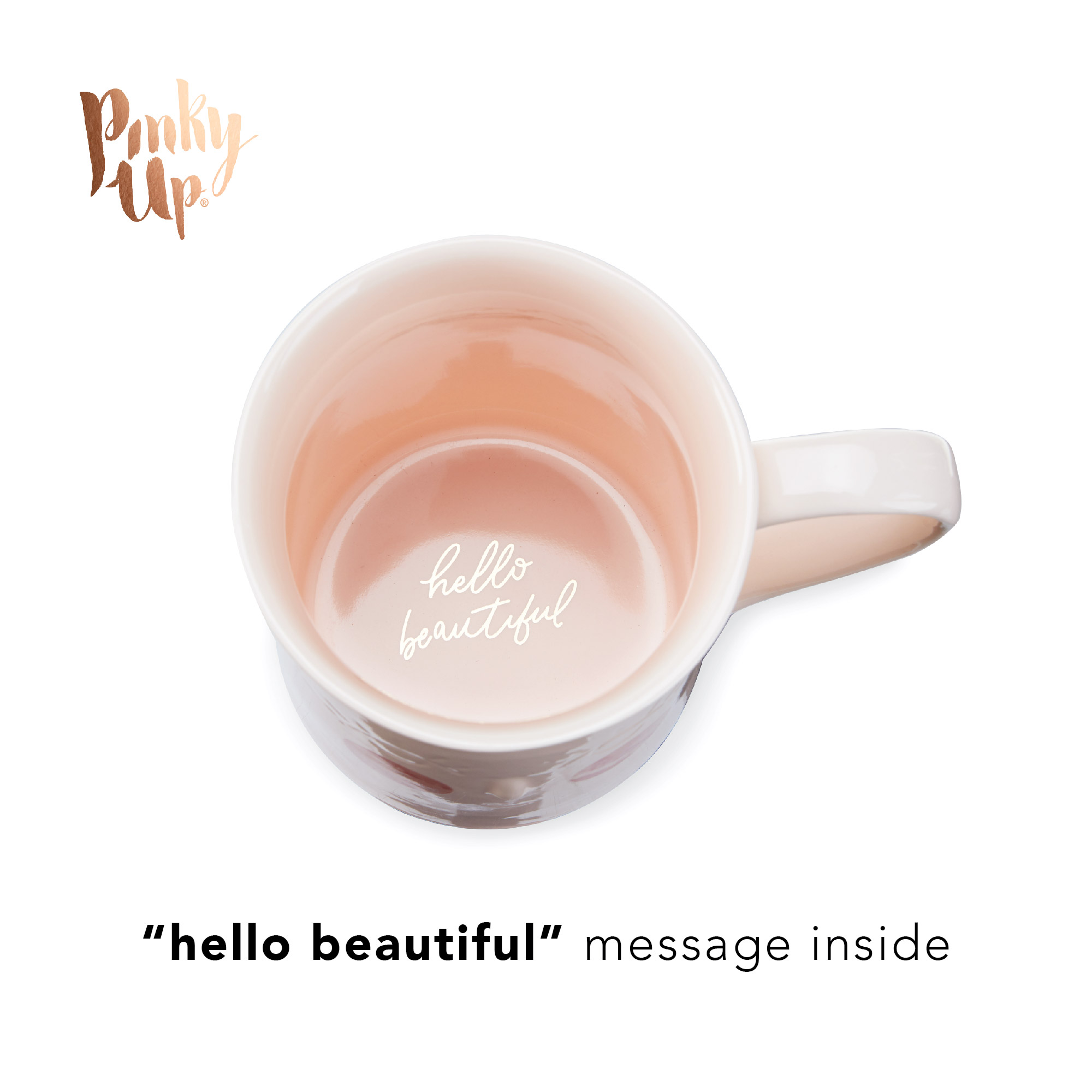 Pinky Up® Annette™ Ceramic Tea Infuser Mug 3