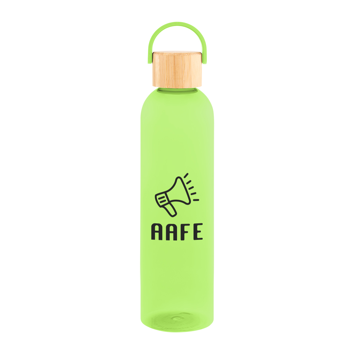 32 Oz. Jeffrey rPET Bottle With Bamboo Lid And Easy Carry Handle 7