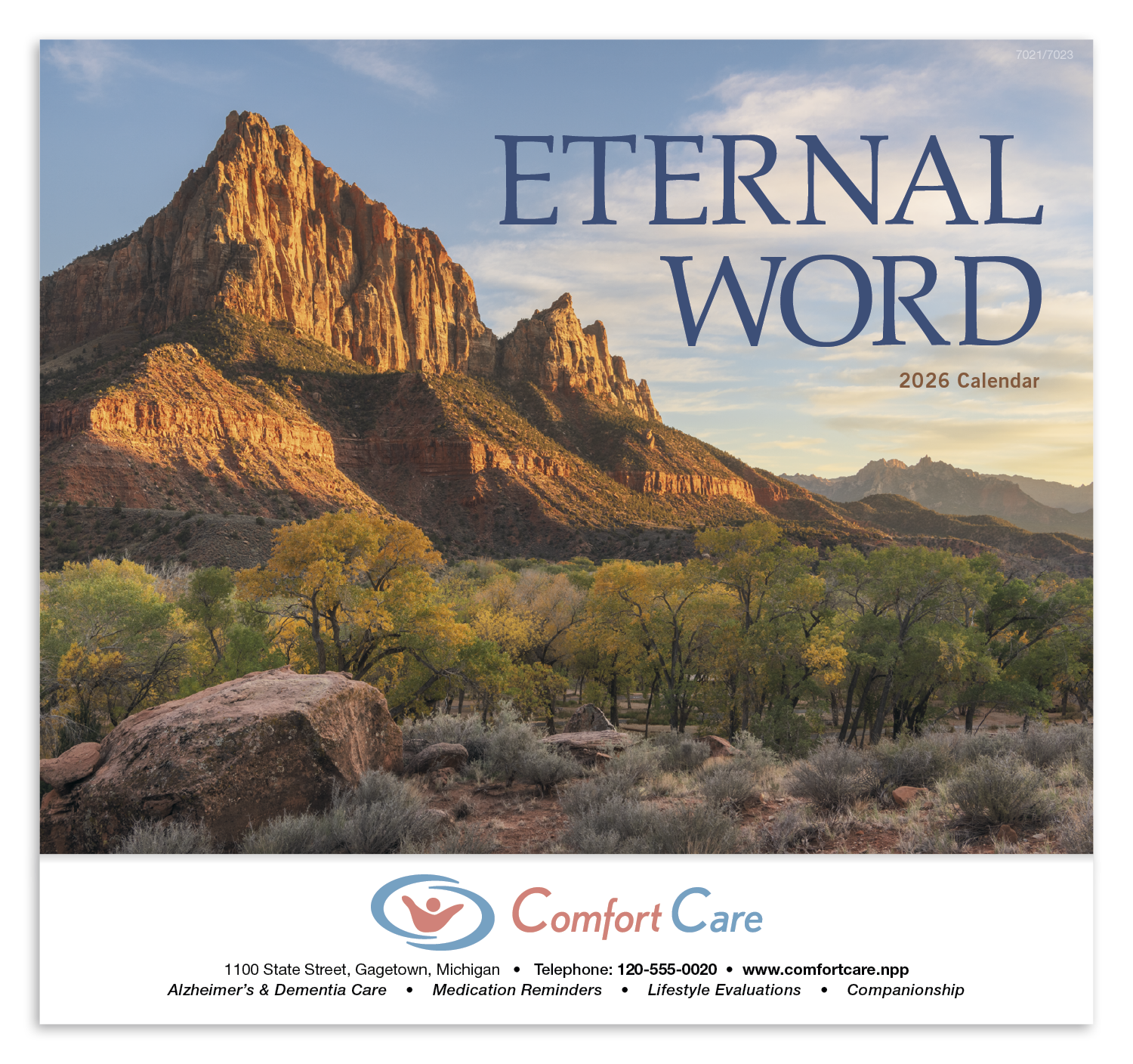 Good Value™ Eternal Word - Stapled Calendar 11