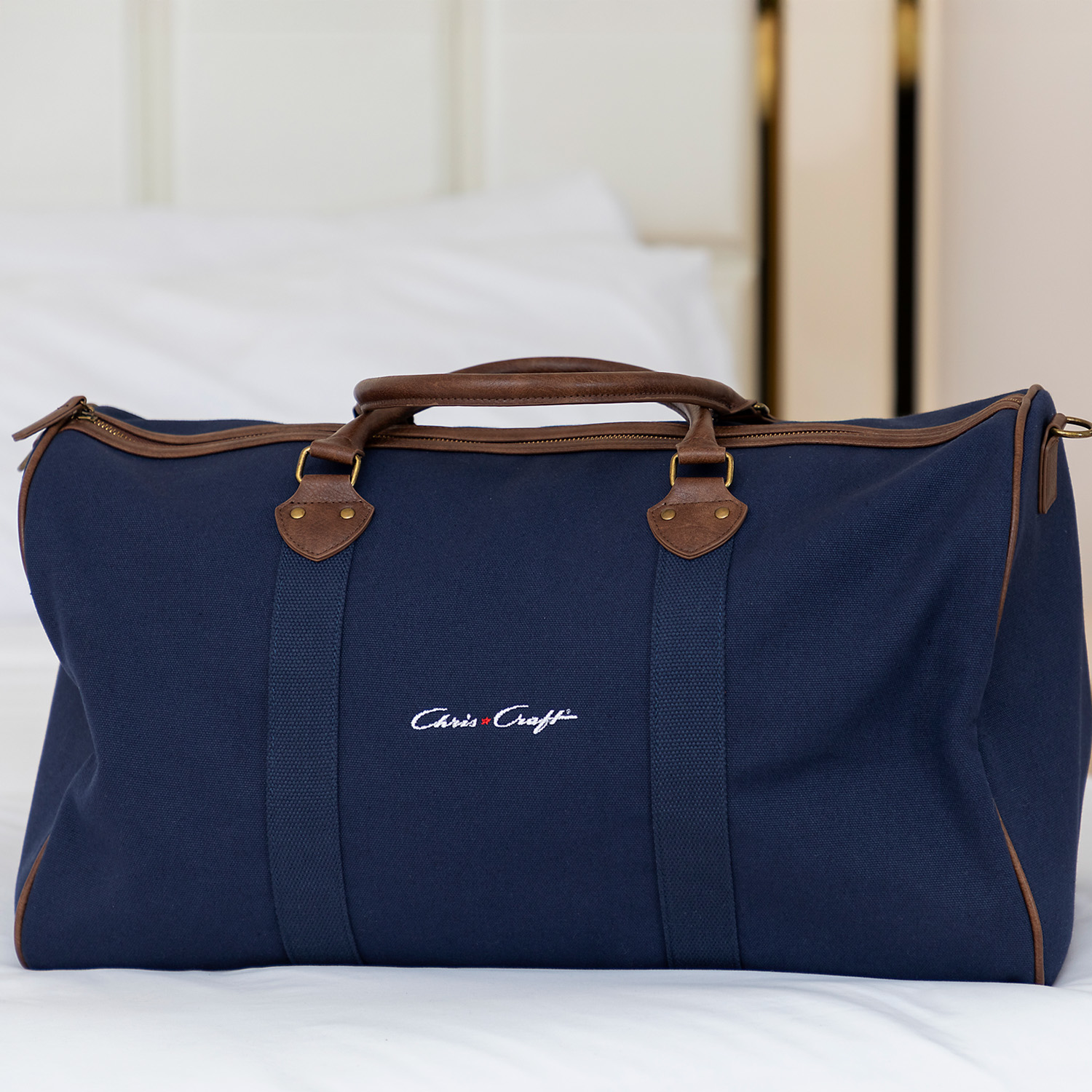 Touring Luxe Canvas Duffle Bag